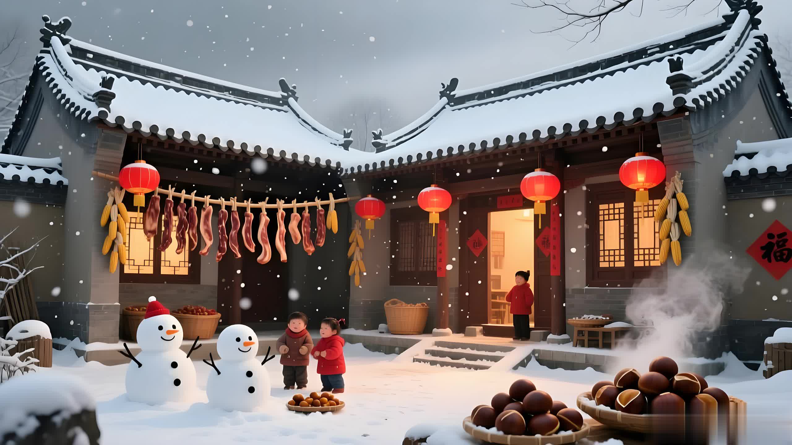 腊月，过年倒计时。-牛魔博客