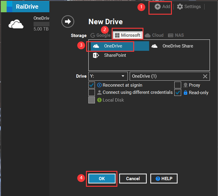 免费申请微软OneDrive的5TB云盘并将其挂载至本地-牛魔博客