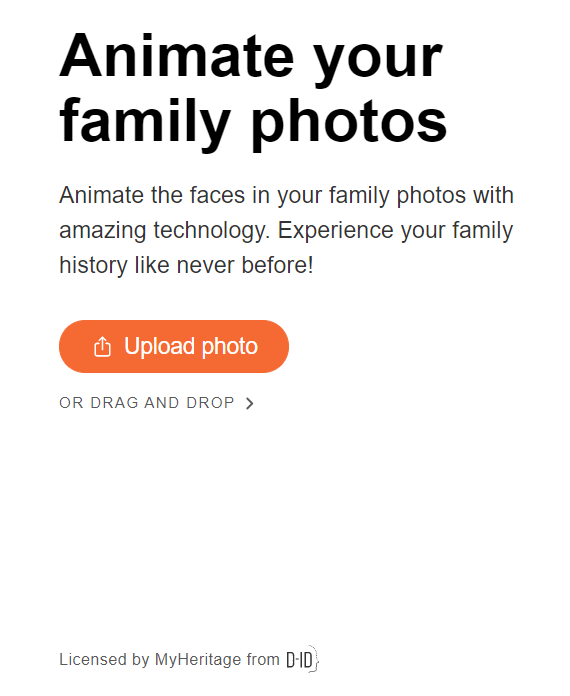 让逝去的亲人在照片“复活” 这个网站给我整哭了-牛魔博客