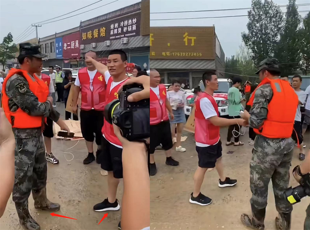 媒体痛批网红救灾“演戏”，为蹭热点在防汛救灾现场哗众取宠拍摄直播太无底线。-牛魔博客