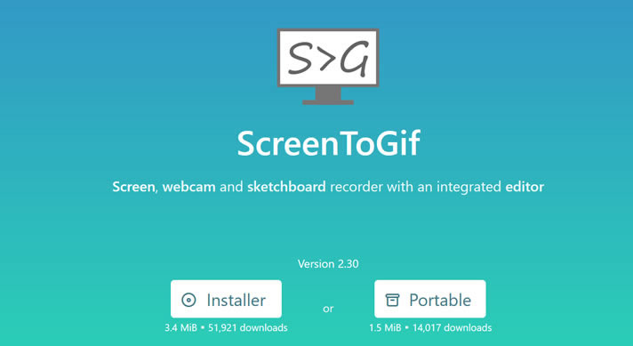 利用ScreenToGif便携免费屏幕录制转Gif动画软件 （轻便便携占用资源小）-牛魔博客