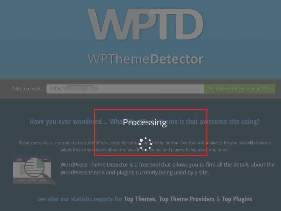 查询对方wordpress网站主题（模板）工具-牛魔博客
