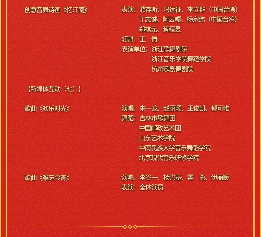 央视虎年春晚节目单来了！40年春晚老熟人将亮相 今晚8点见-牛魔博客