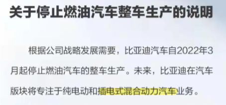 停产燃油车 比亚迪的胆子怎么这么大？-牛魔博客