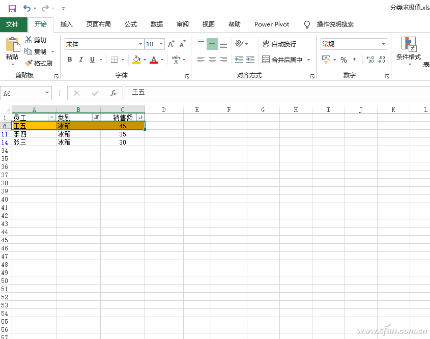 办公小技巧：Excel中求取极值方法多-牛魔博客