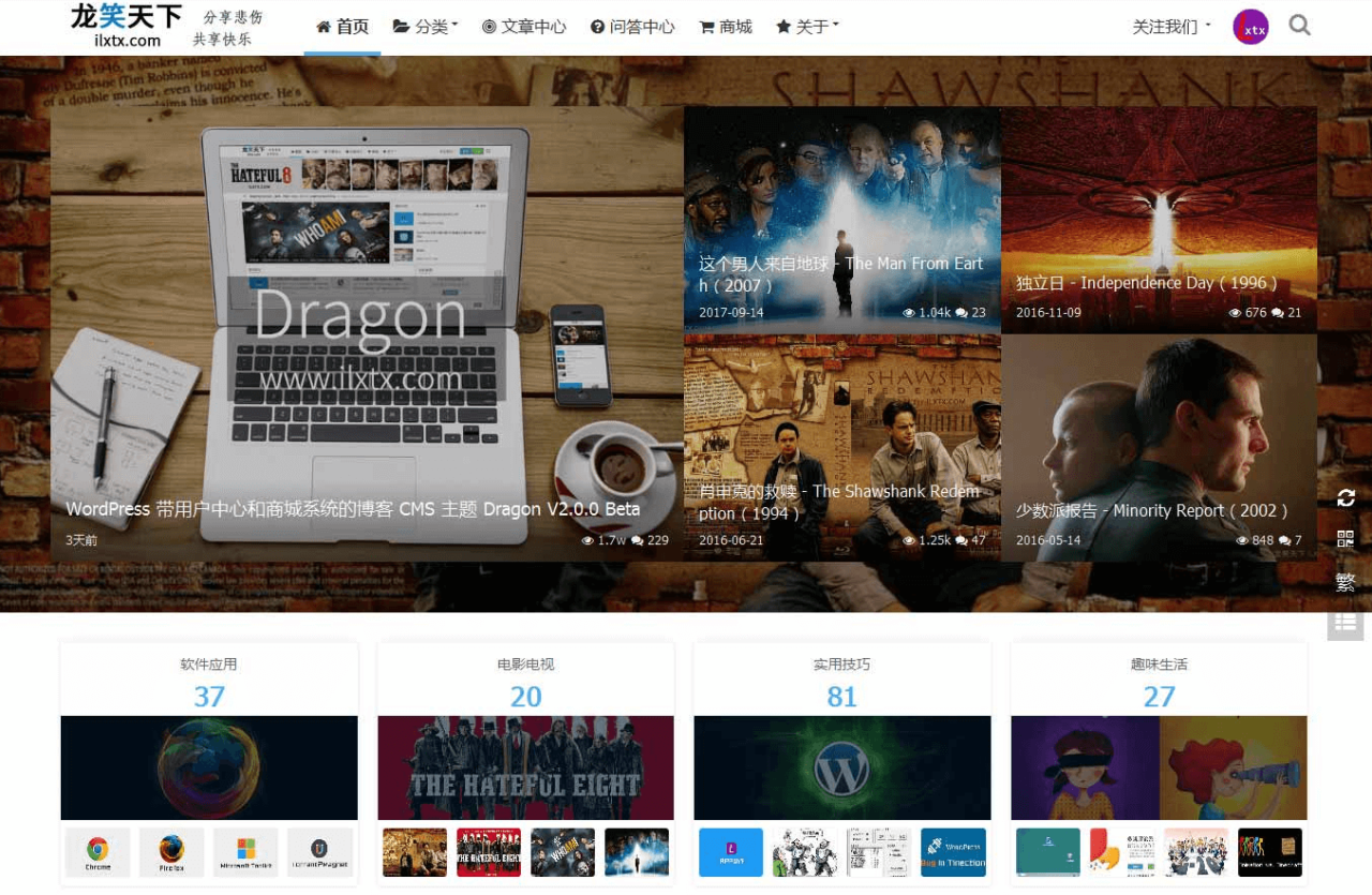 盘点国内优秀付费WordPress主题-牛魔博客